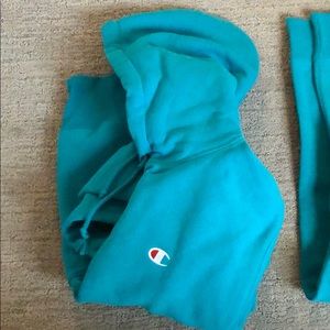 Champion sweat suit